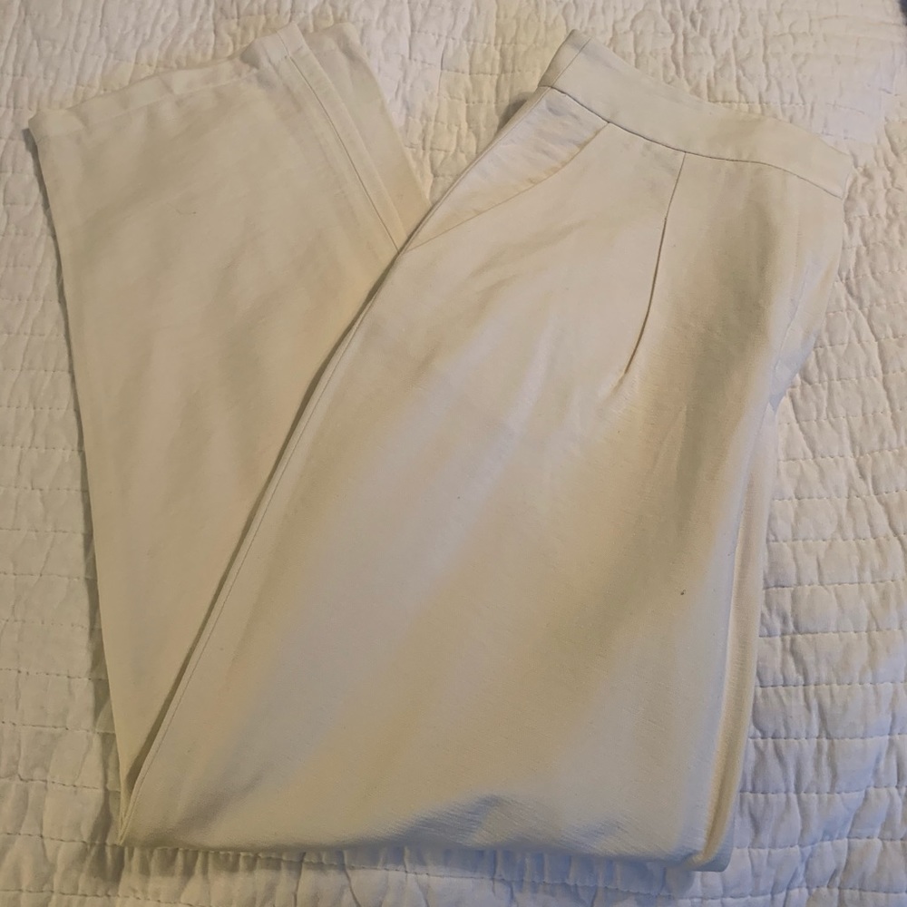 LEITH cream pants